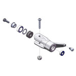 Alu. Blade Grip w/ Thrust Bearing - Walker Master CP